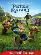 Peter Rabbit (2018) BRRip Original [Telugu + Tamil + Hindi + Eng] Dubbed Movie Watch Online Free